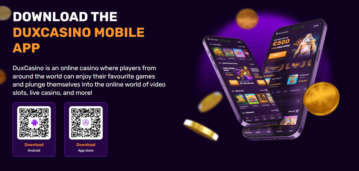 Dux casino Mobiele applicatie